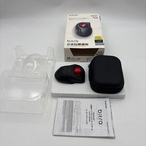 ELECOM bitra Trackball Mouse Quiet Index Finger Bluetooth Wireless Size 5